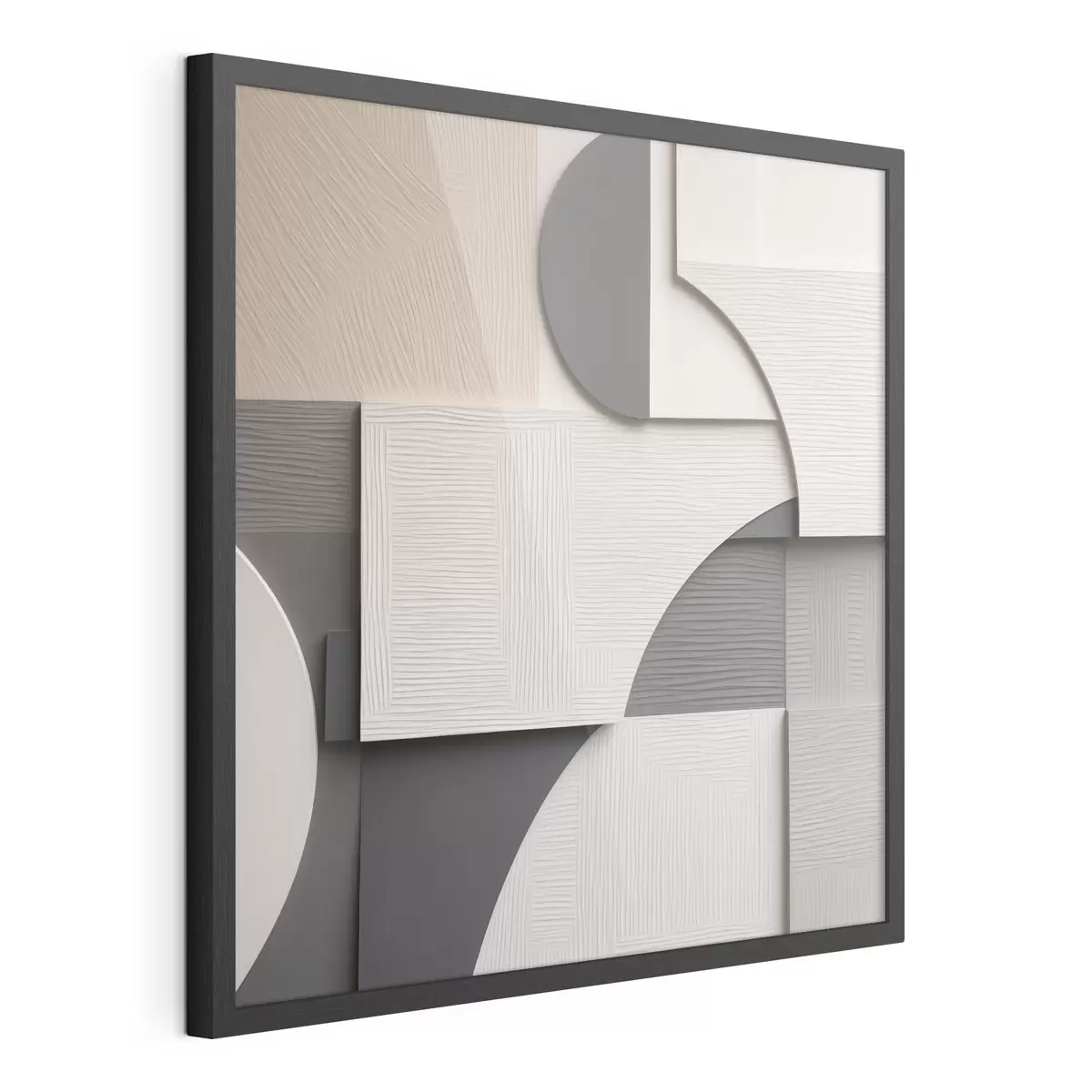Poster Abstraction géométrique, illustration plate f49906