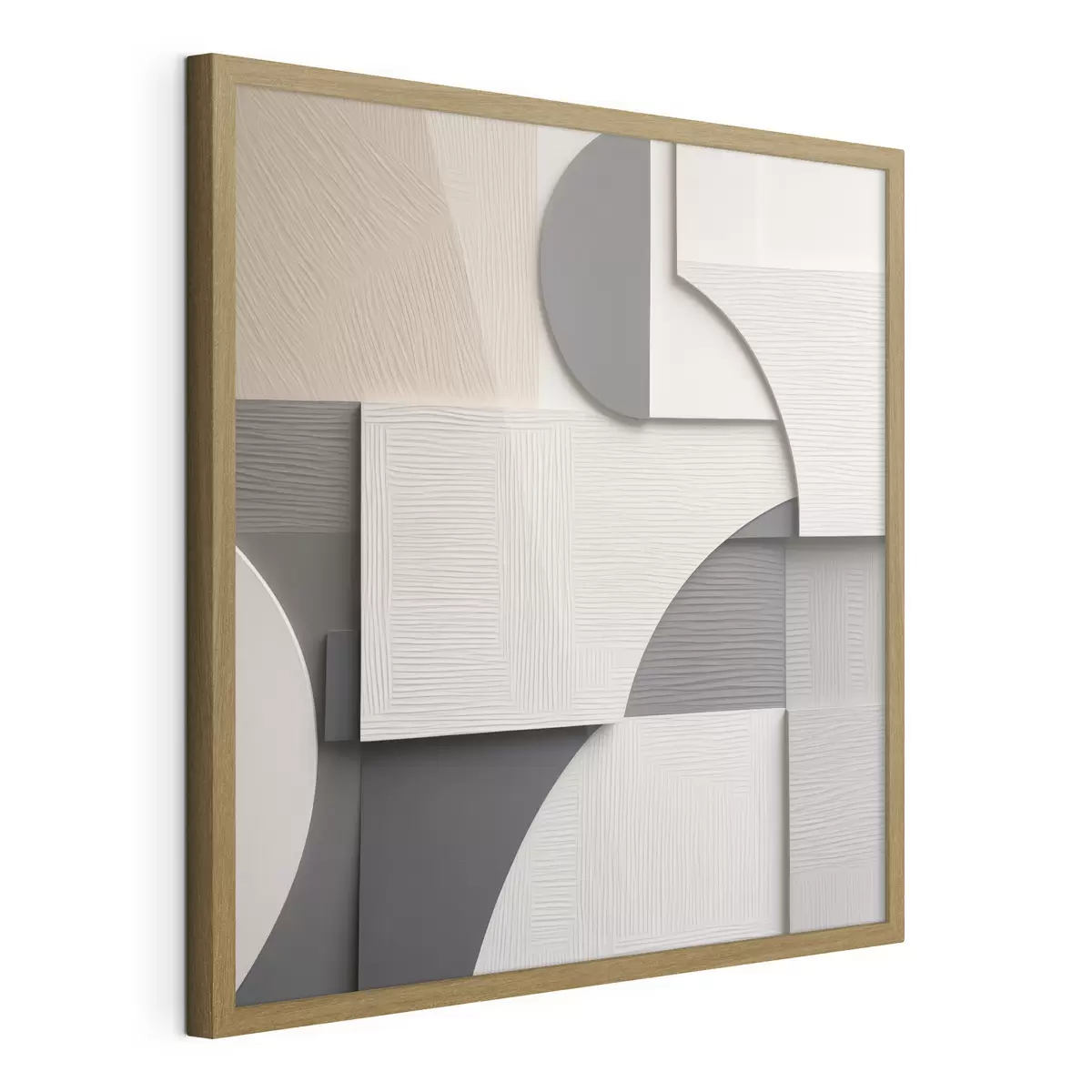 Poster Abstraction géométrique, illustration plate f49906