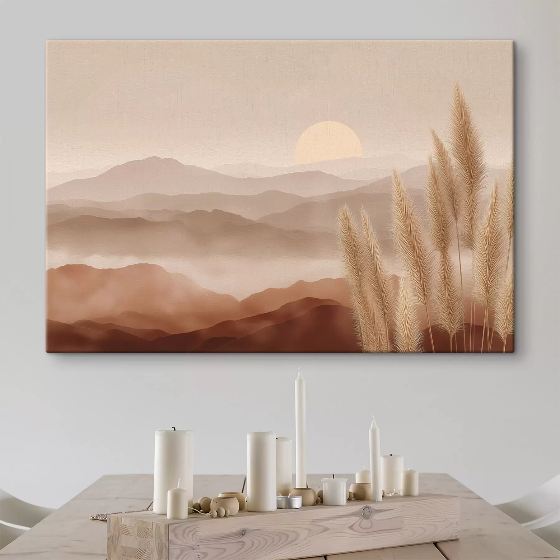 Tableau Paysage de montagne s49909