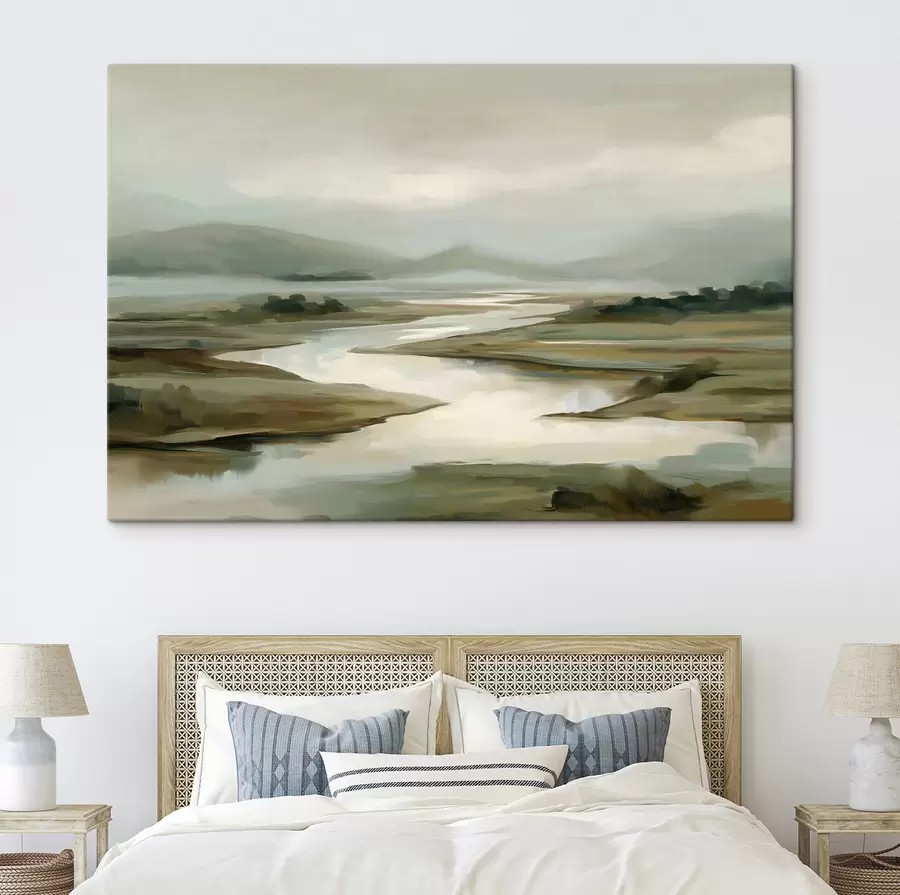 Tableau Rivière sinueuse s49910