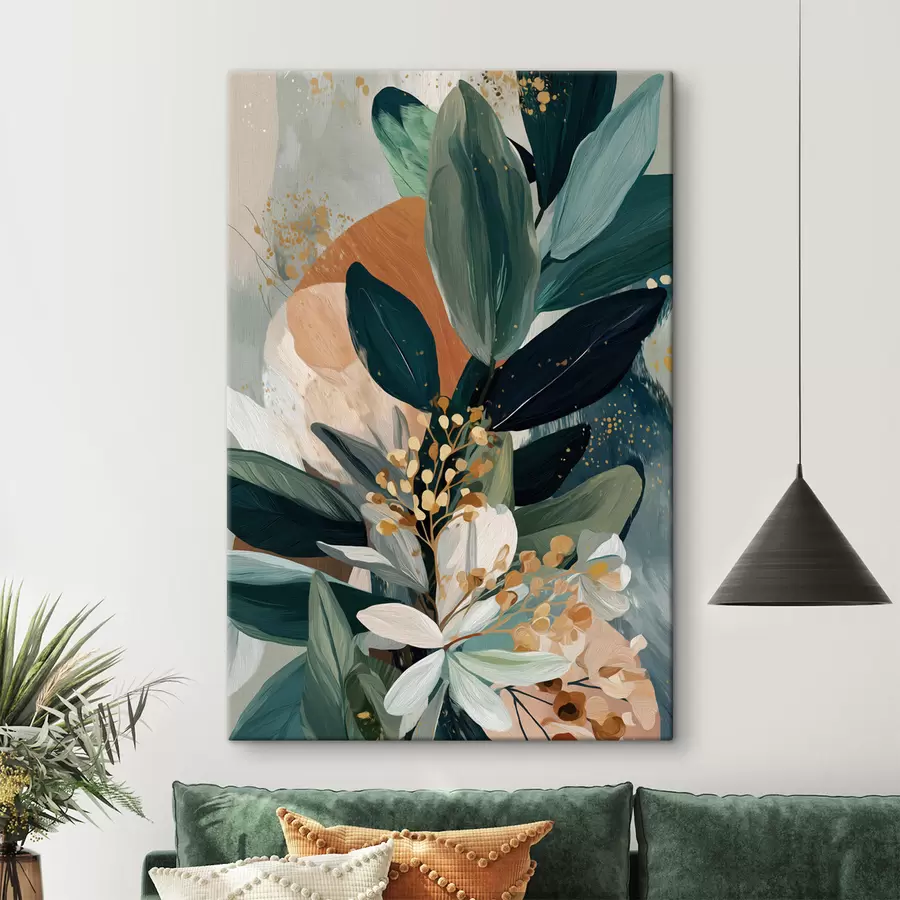 Tableau Composition botanique s49913