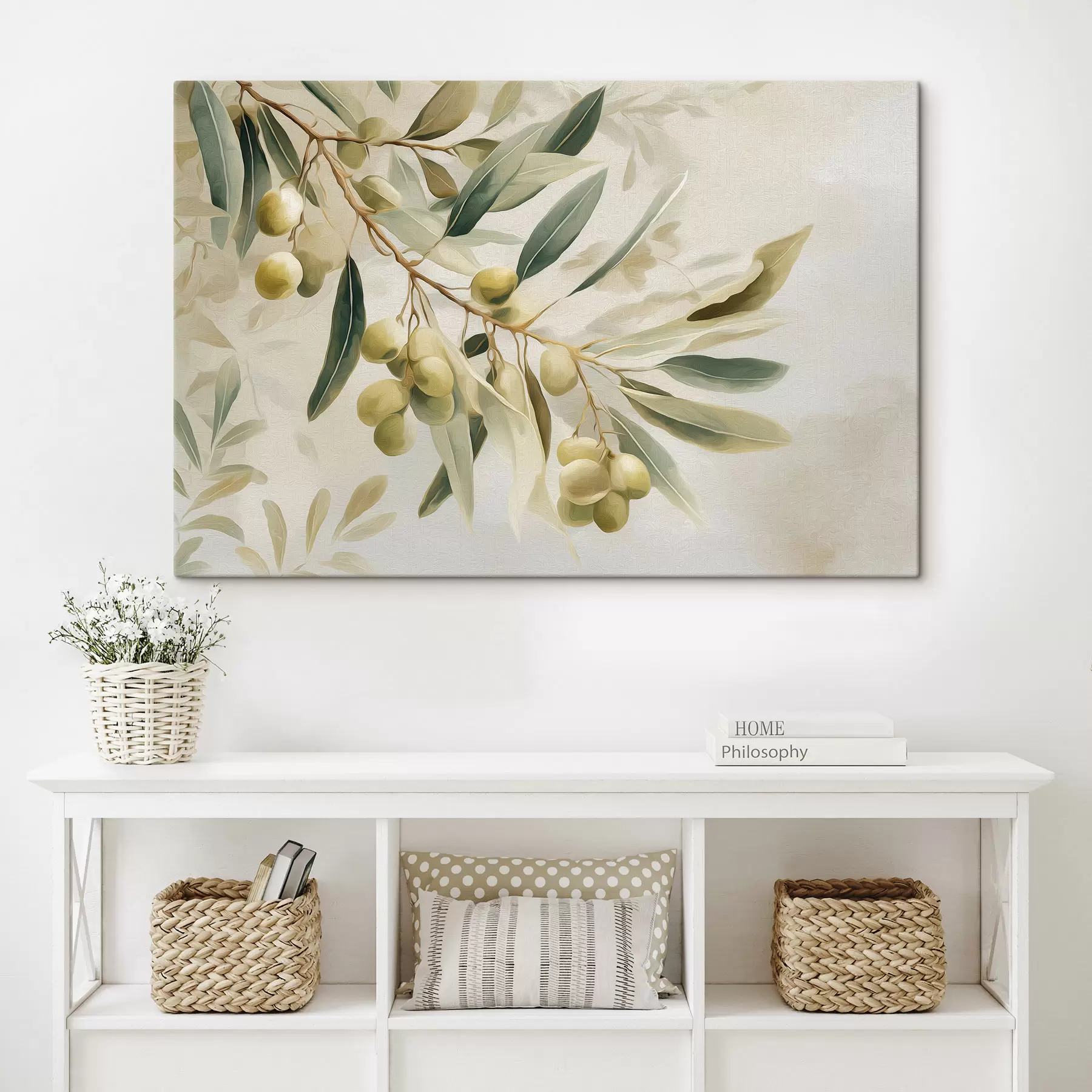 Tableau Une branche d'olivier s49930