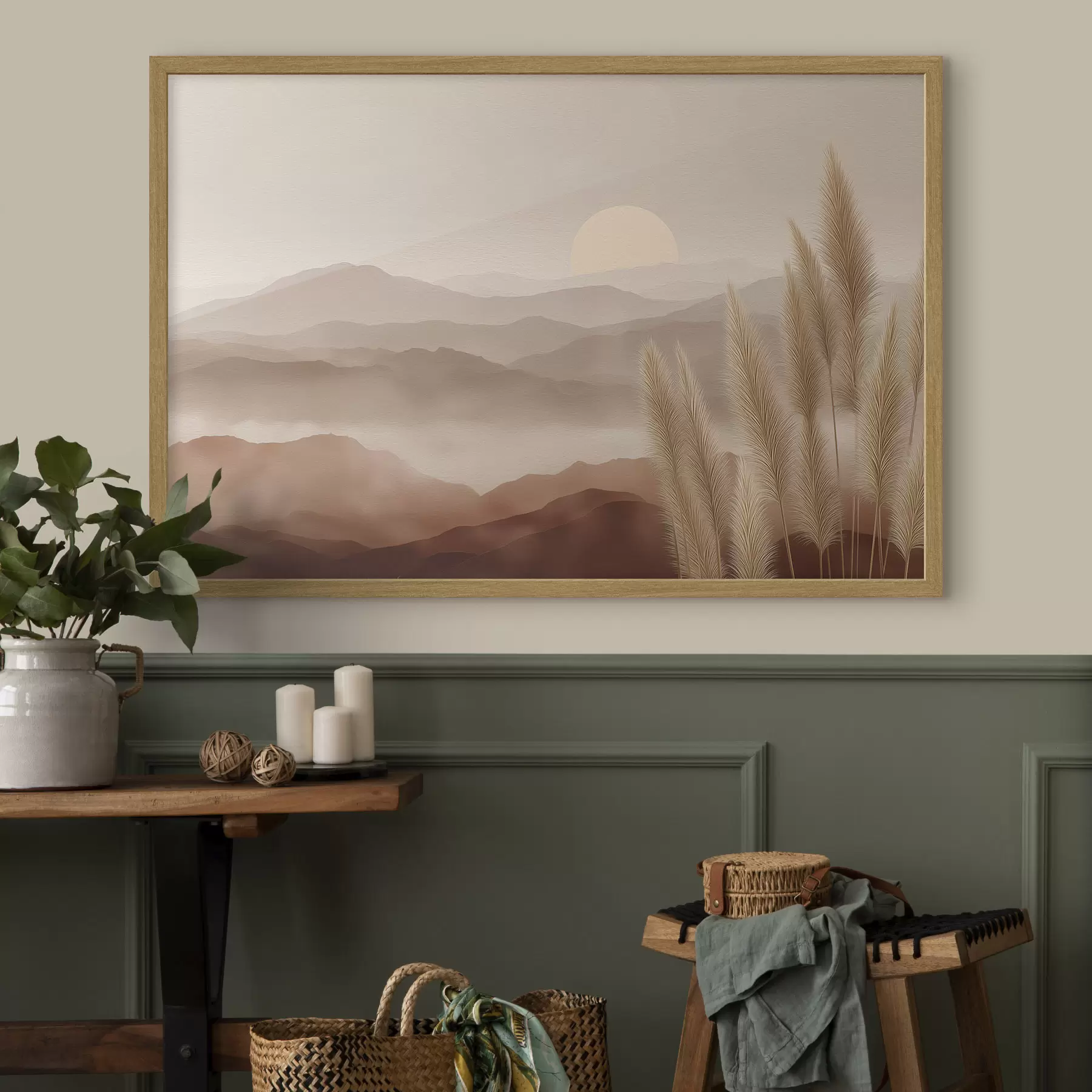 Papier peint Montagnes et dévotion f49909