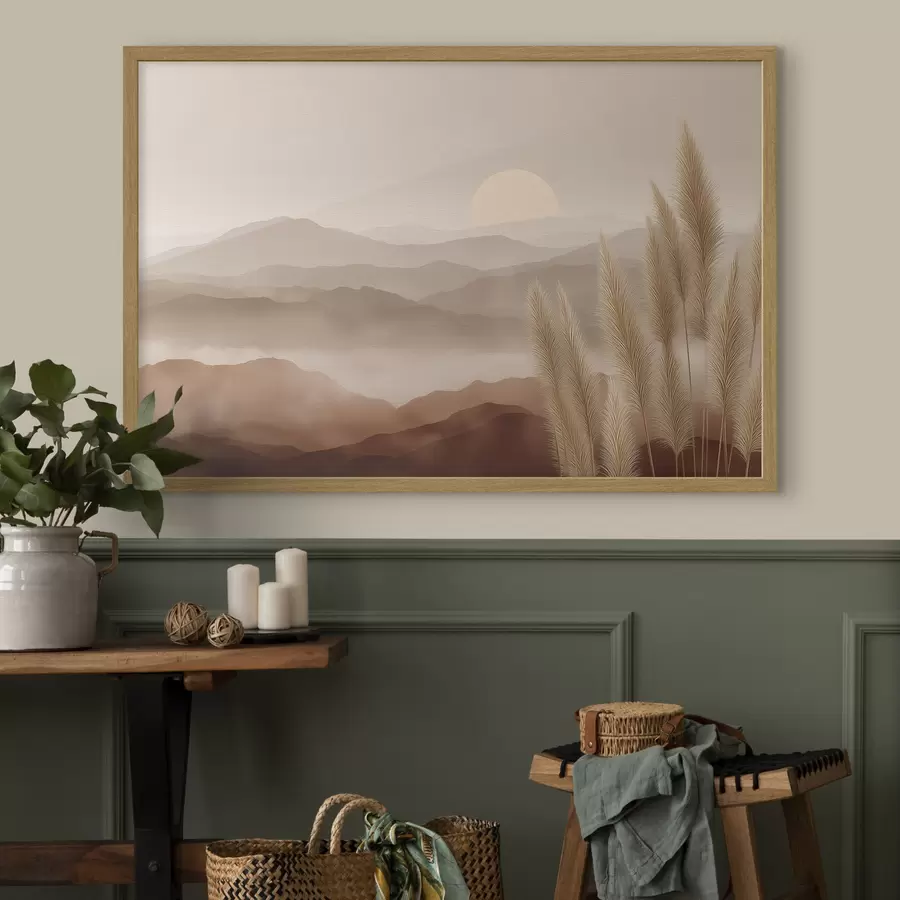 Papier peint Paysage de montagne f49909