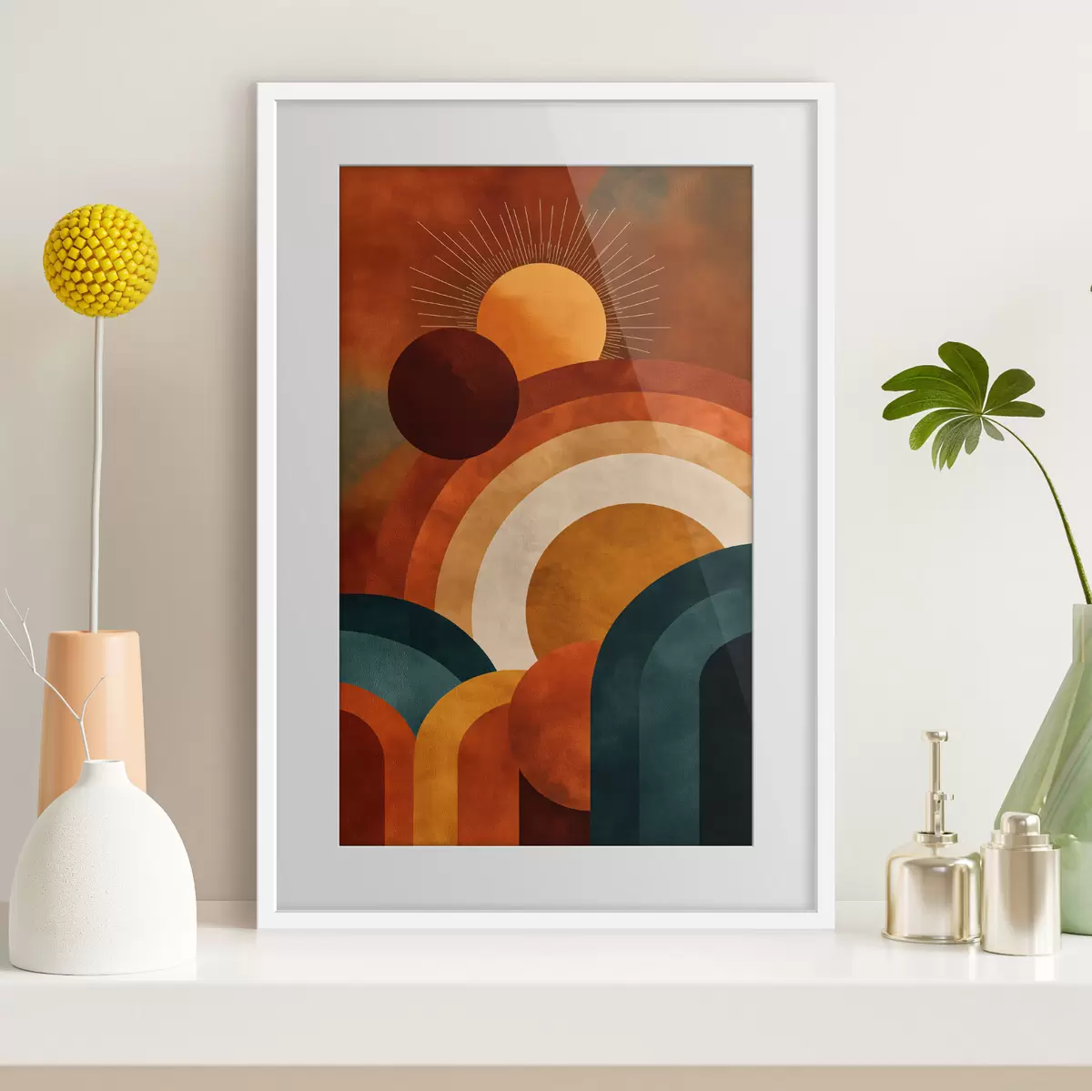 Poster La géométrie et le Soleil f49911