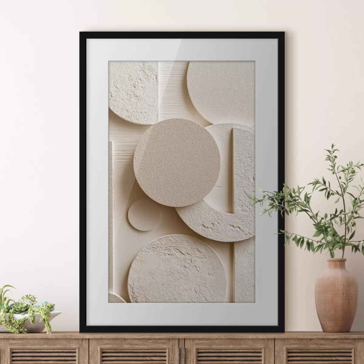 Poster Rythme sculptural f49916