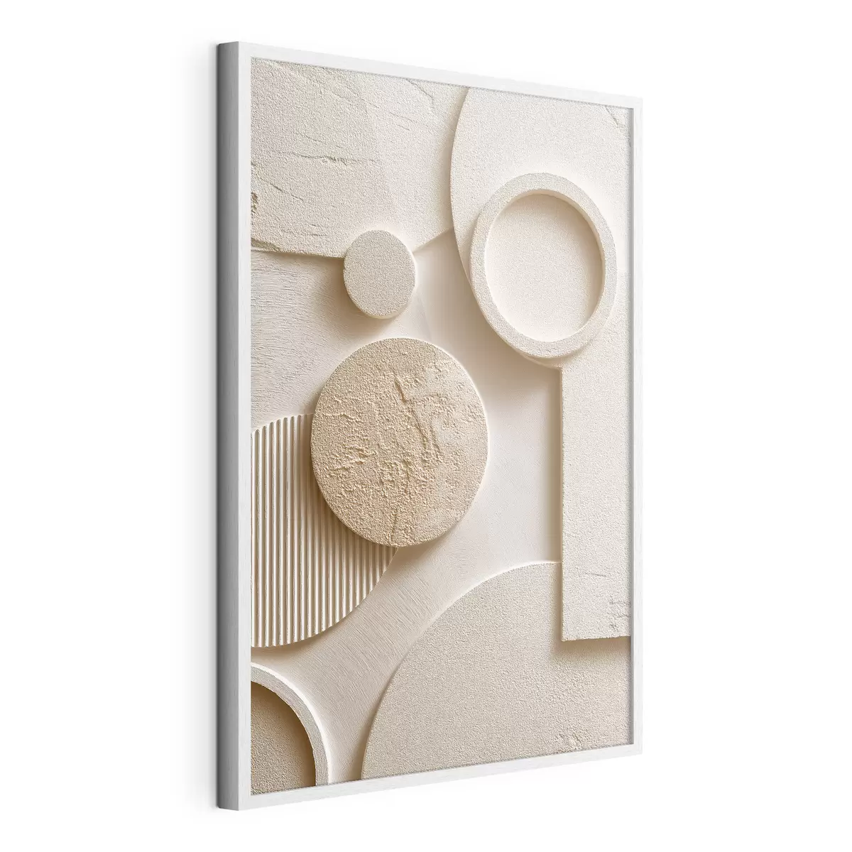 Poster Cercles en relief f49917
