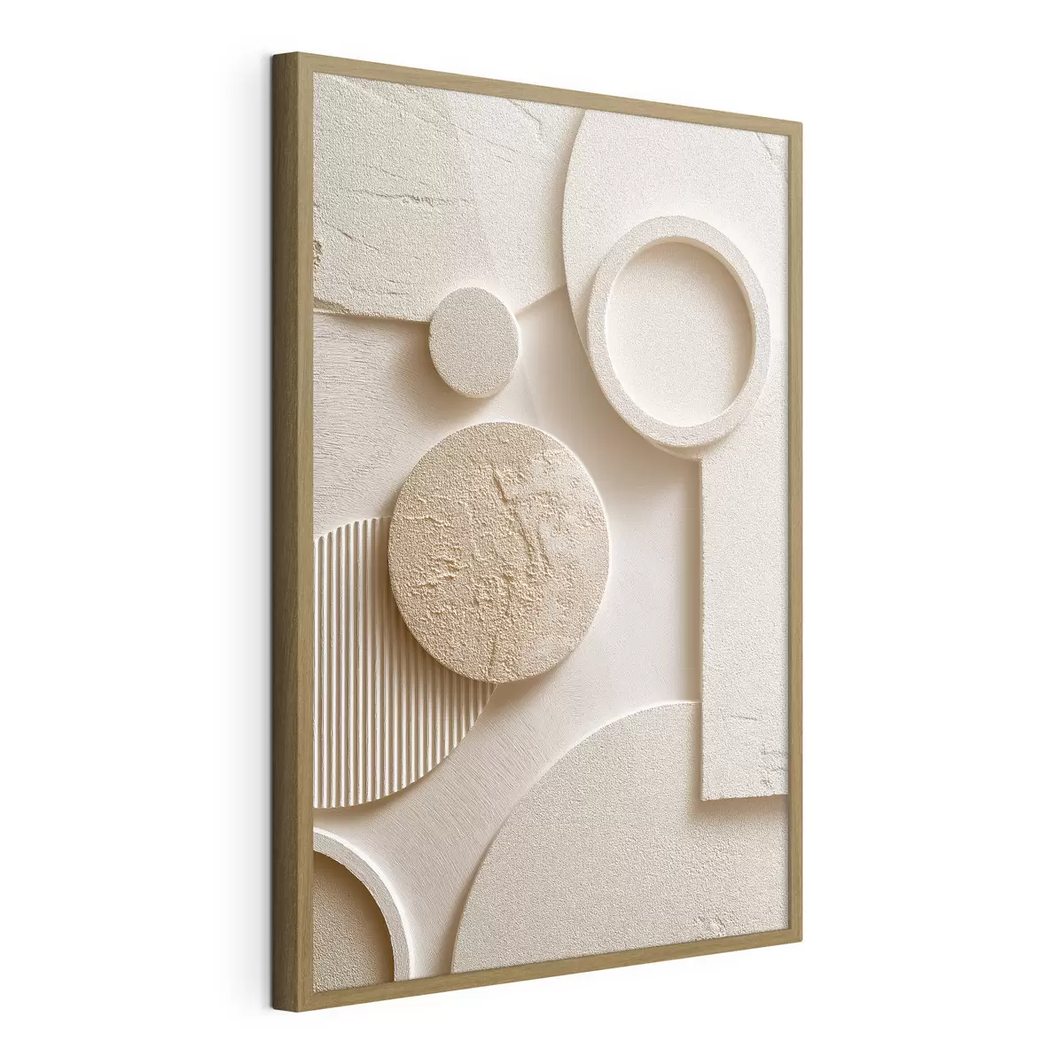Poster Cercles en relief f49917