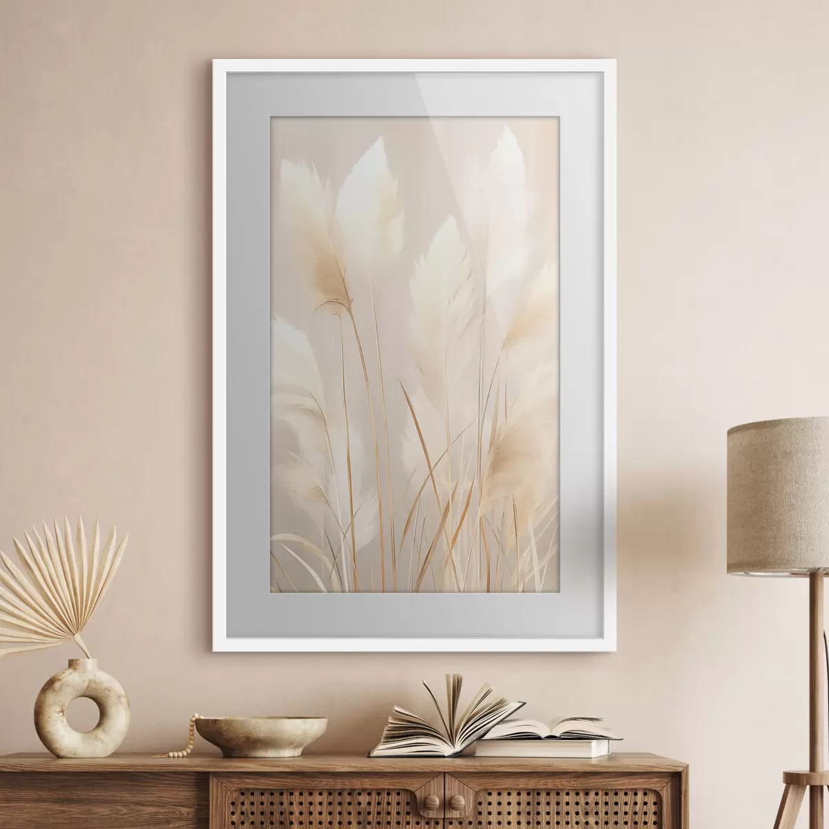 Poster Herbes et profondeur f49918