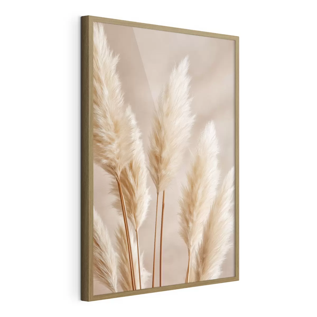 Poster Épis de maïs et herbe de la pampa f49920