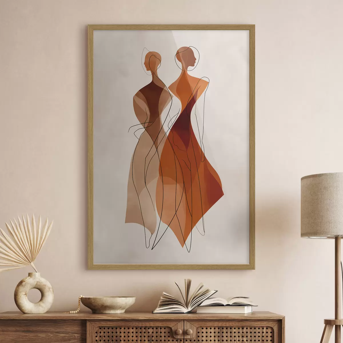 Poster Silhouette et instant f49922