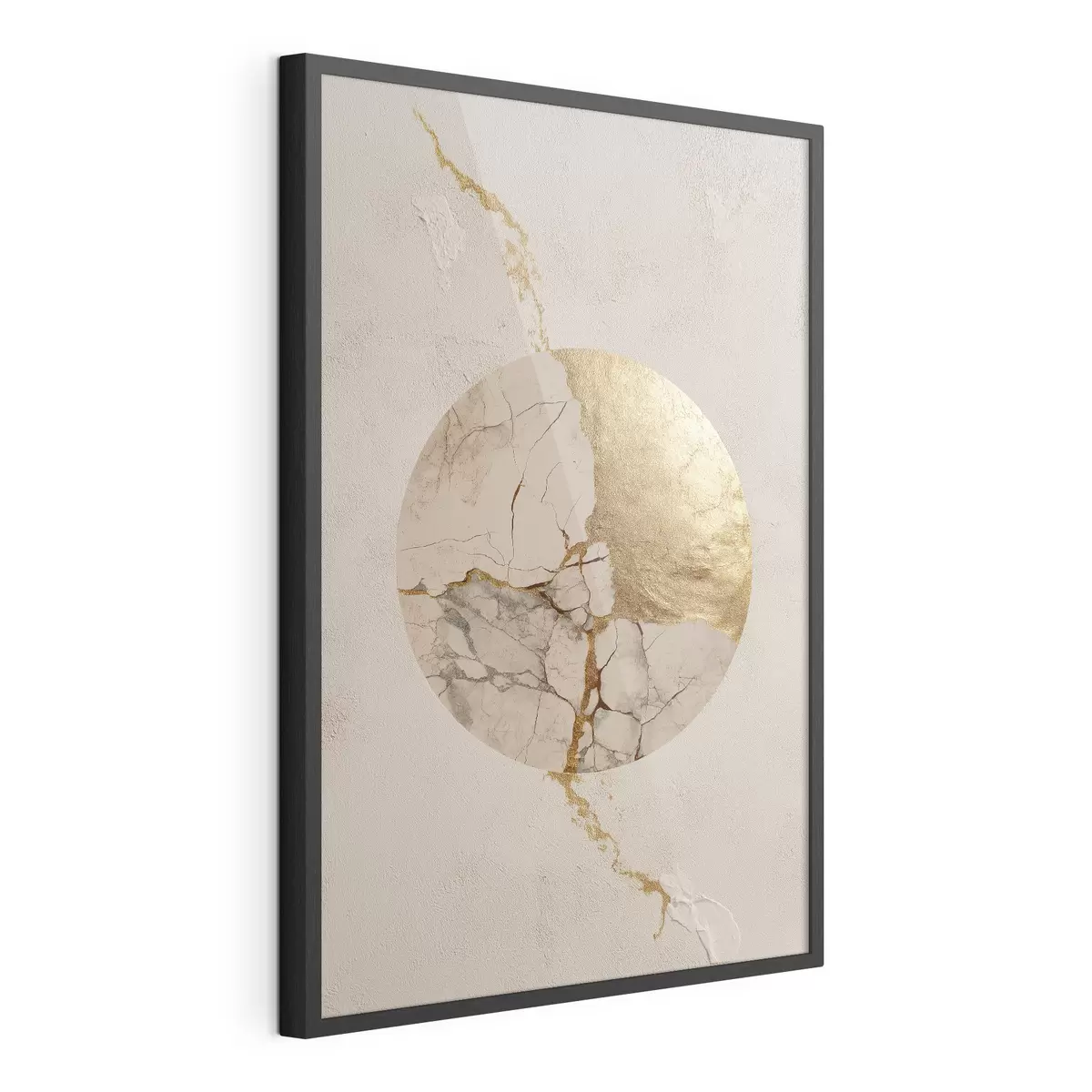 Poster Cercles et lueur f49923