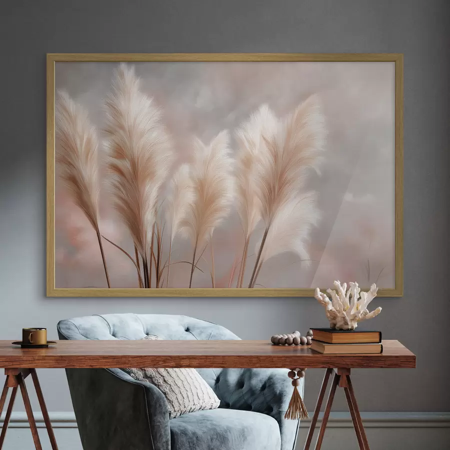 Papier peint Herbe de la pampa f49926