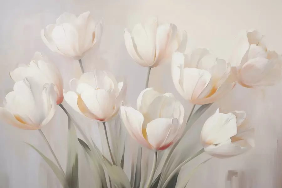 Papier peint Tulipes w05663