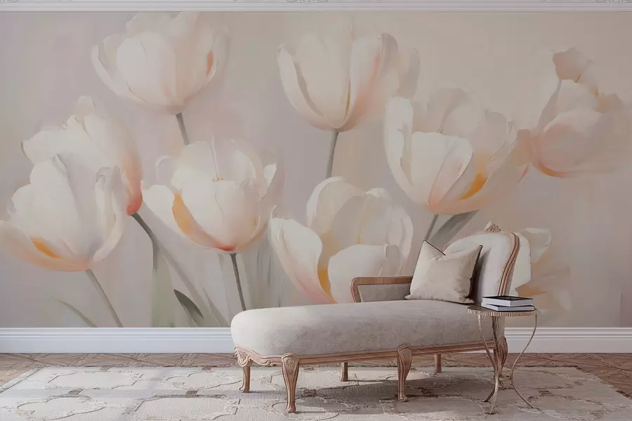 Papier peint Tulipes w05663