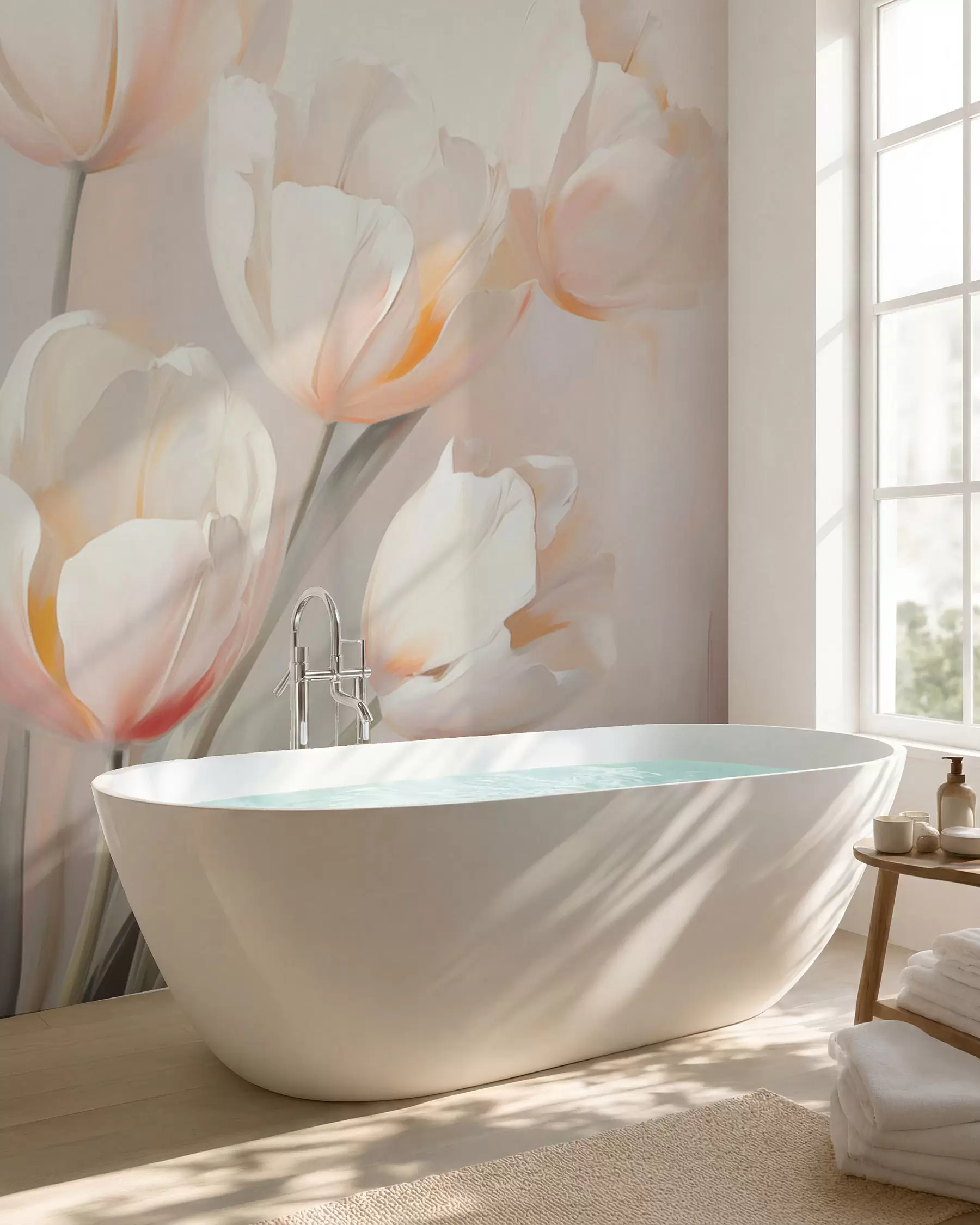 Papier peint Tulipes w05663