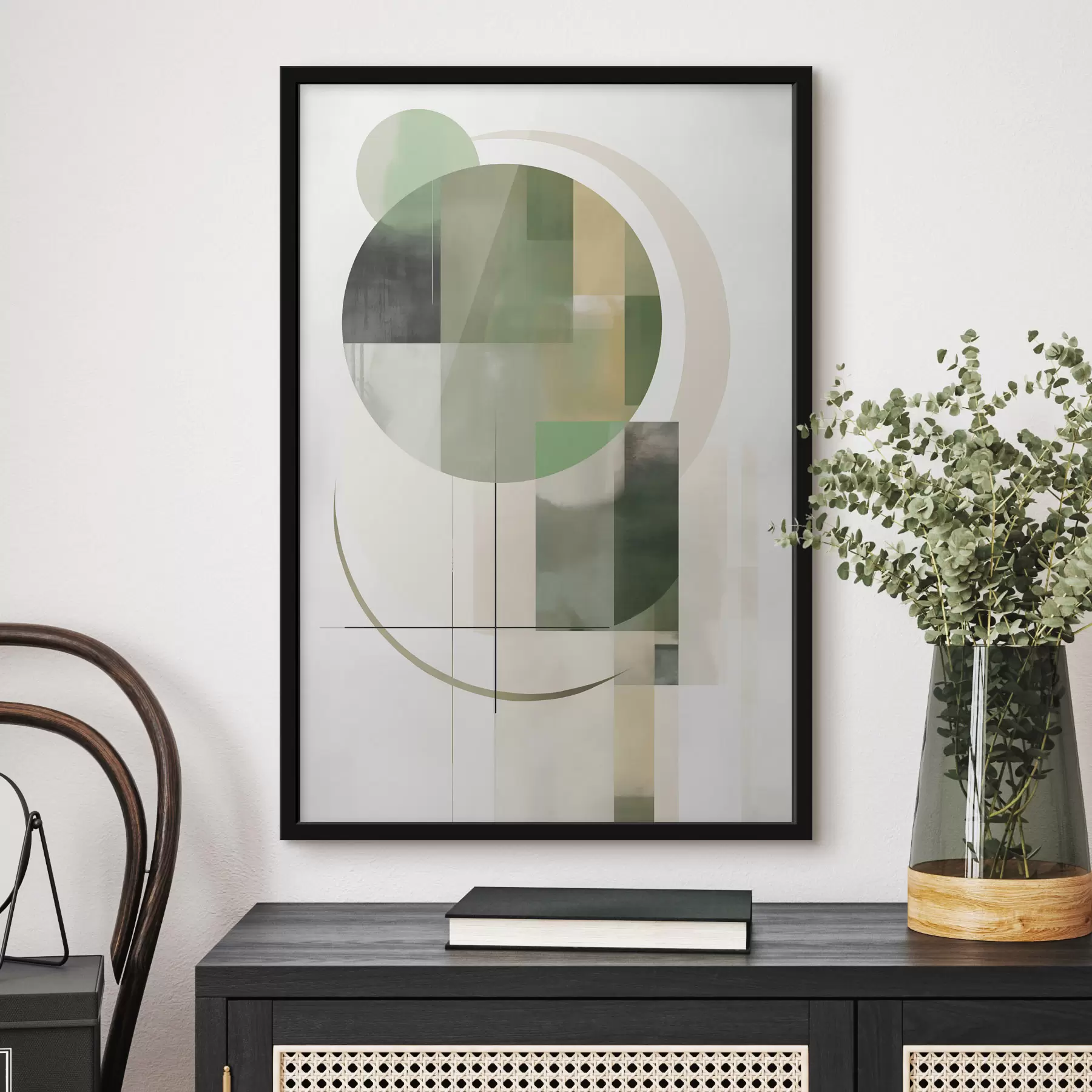 Papier peint Composition géométrique f49852