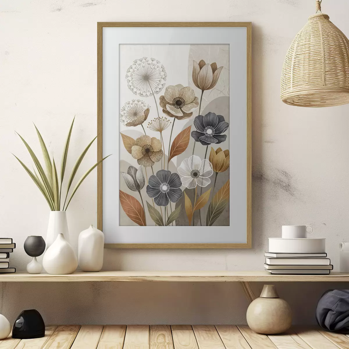 Poster Fleurs sauvages f49856