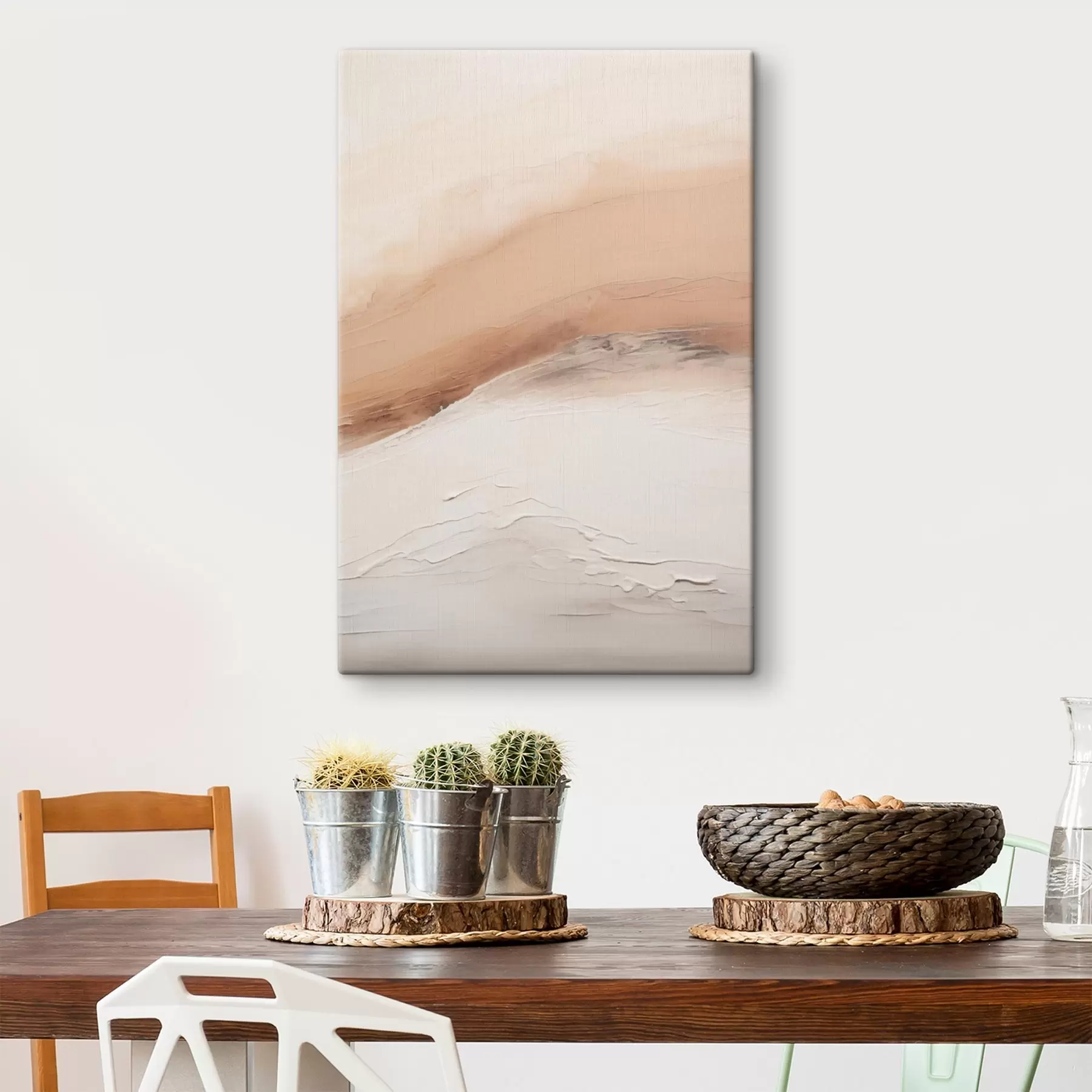 Tableau Abstraction avec des nuages s49995