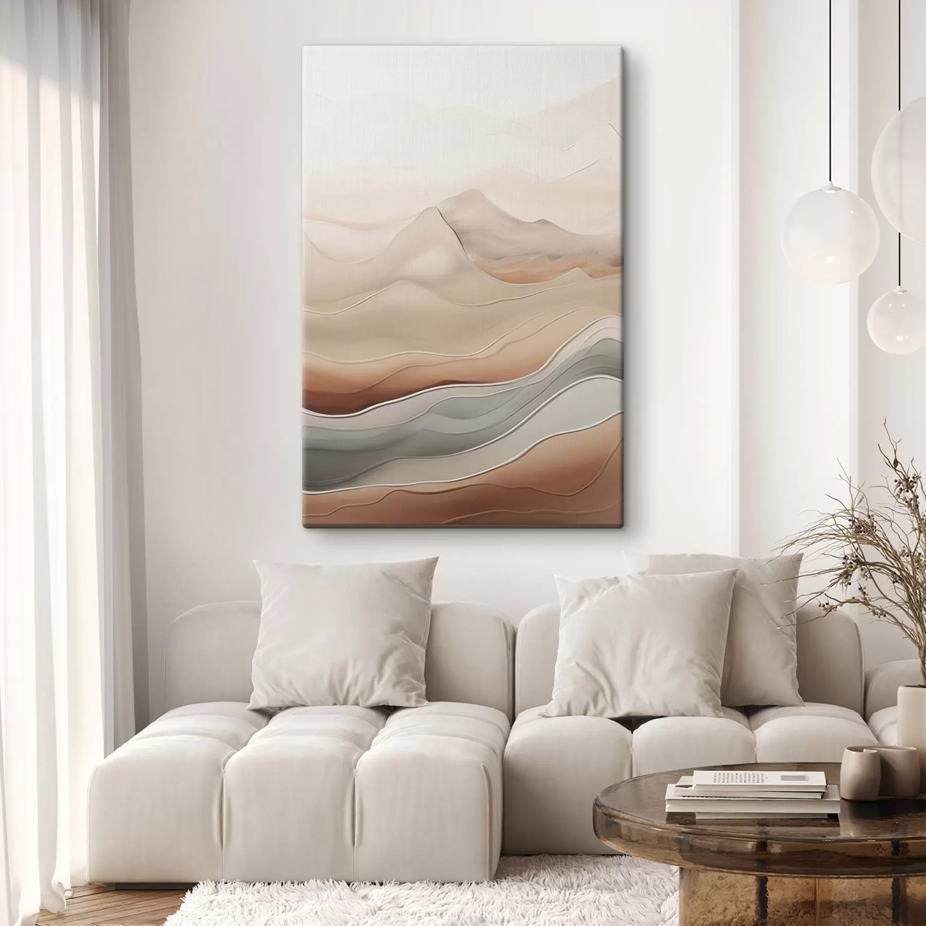 Tableau Abstraction aérienne s49996
