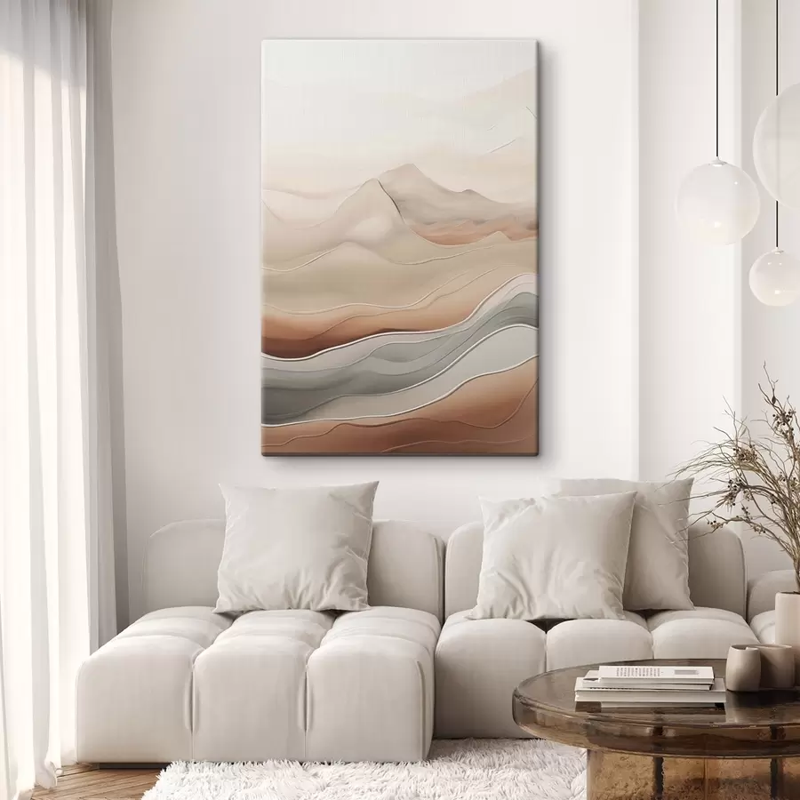 Tableau Abstraction aérienne s49996