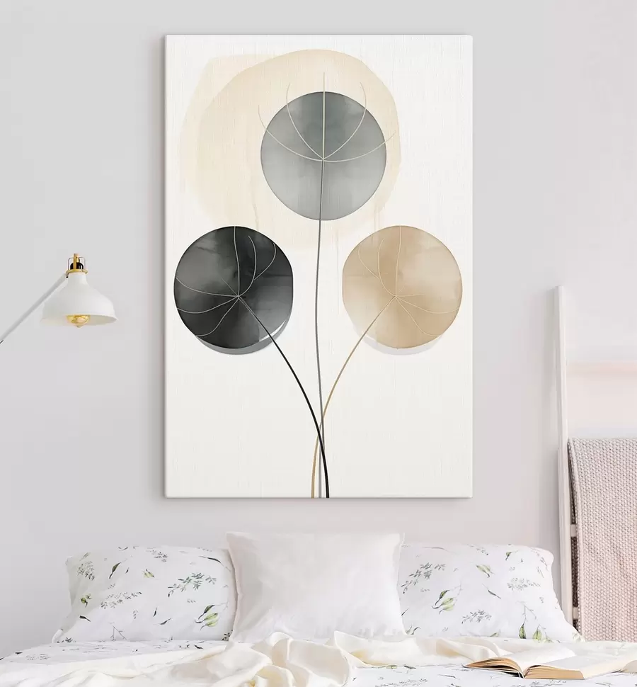 Tableau Peinture aux tons clairs s49998