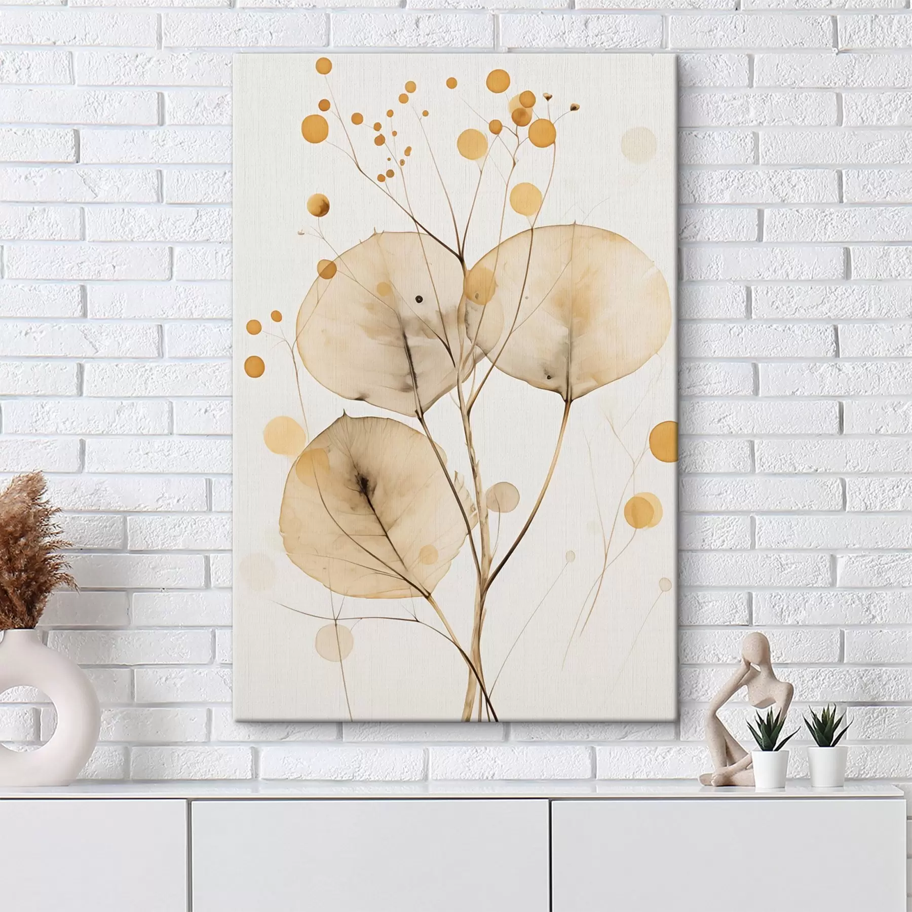 Tableau Abstraction pour la chambre à coucher s50000