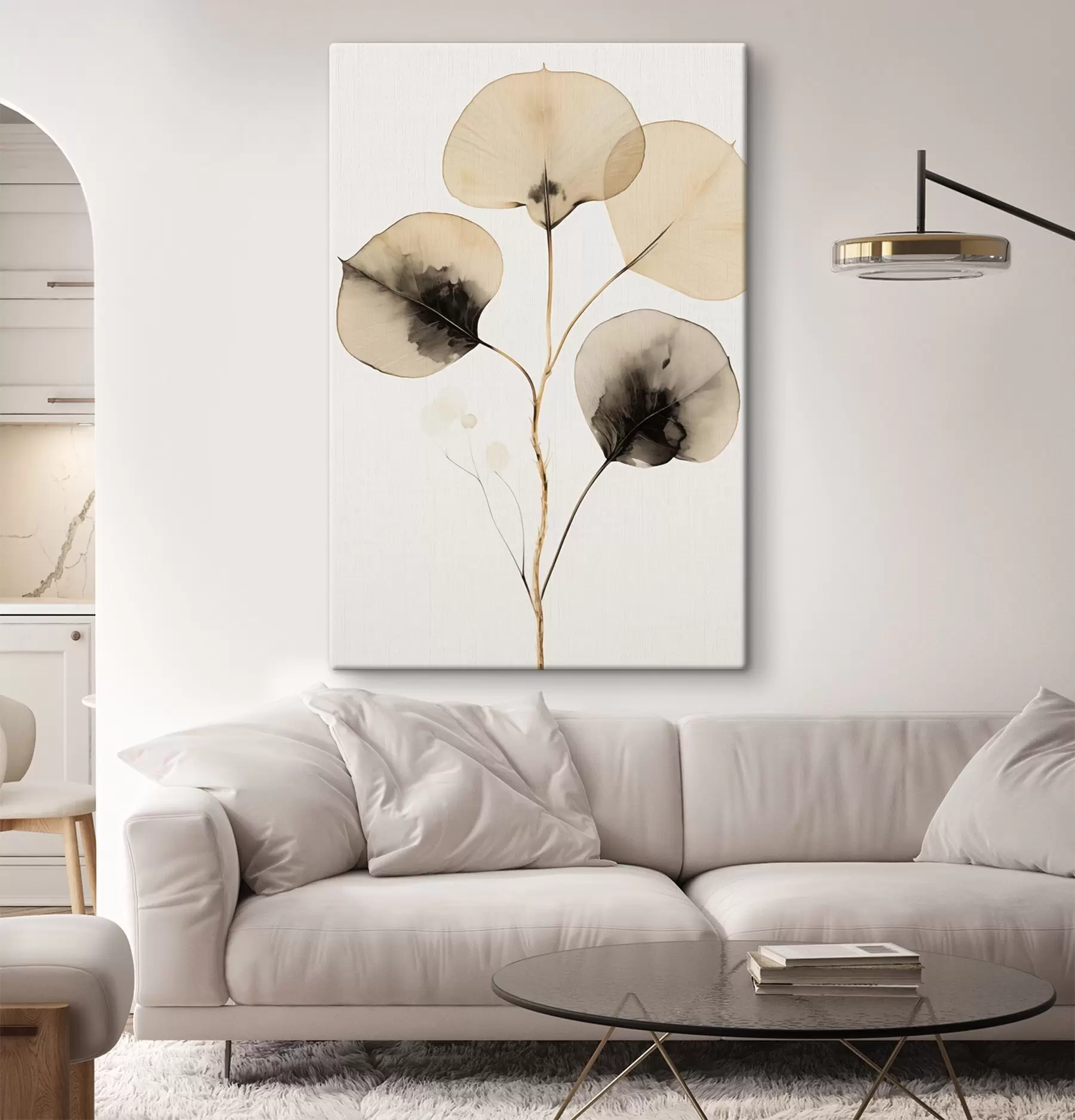 Tableau Peinture d'intérieur moderne s50001