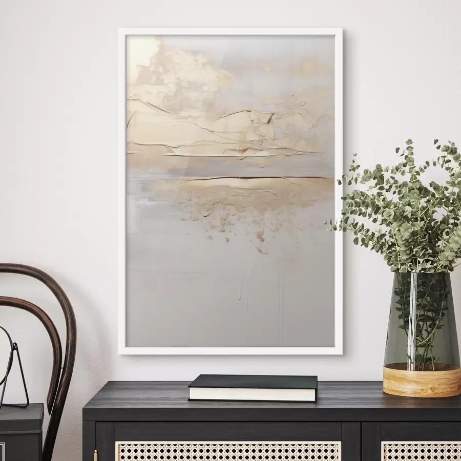 Papier peint Abstraction beige f49986