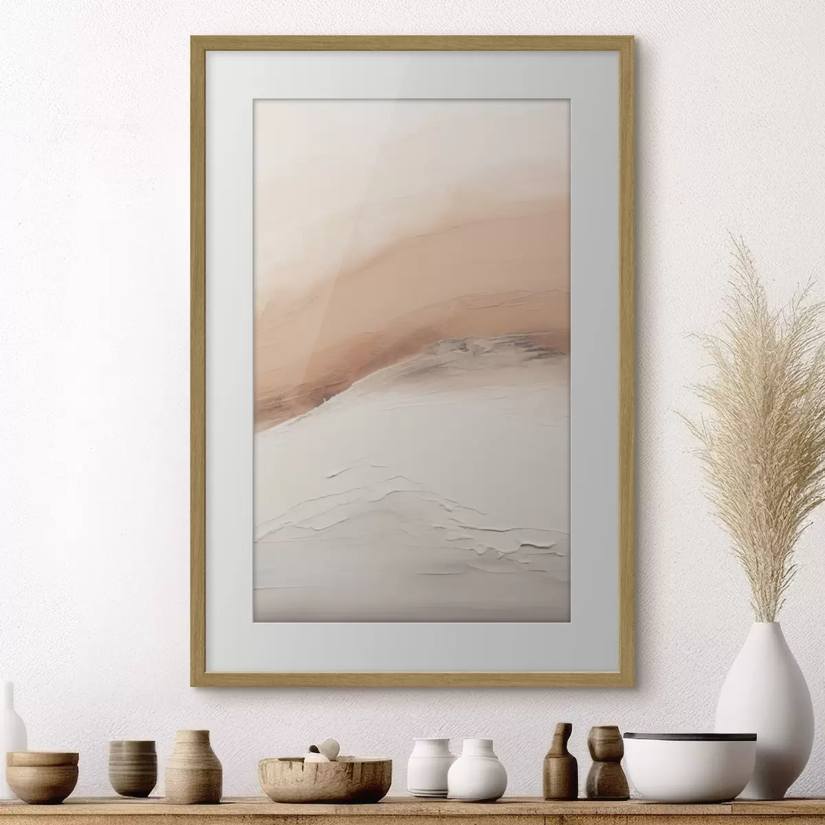 Poster Abstraction avec des nuages f49995
