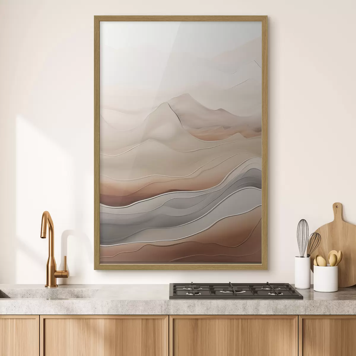 Poster Abstraction aérienne f49996