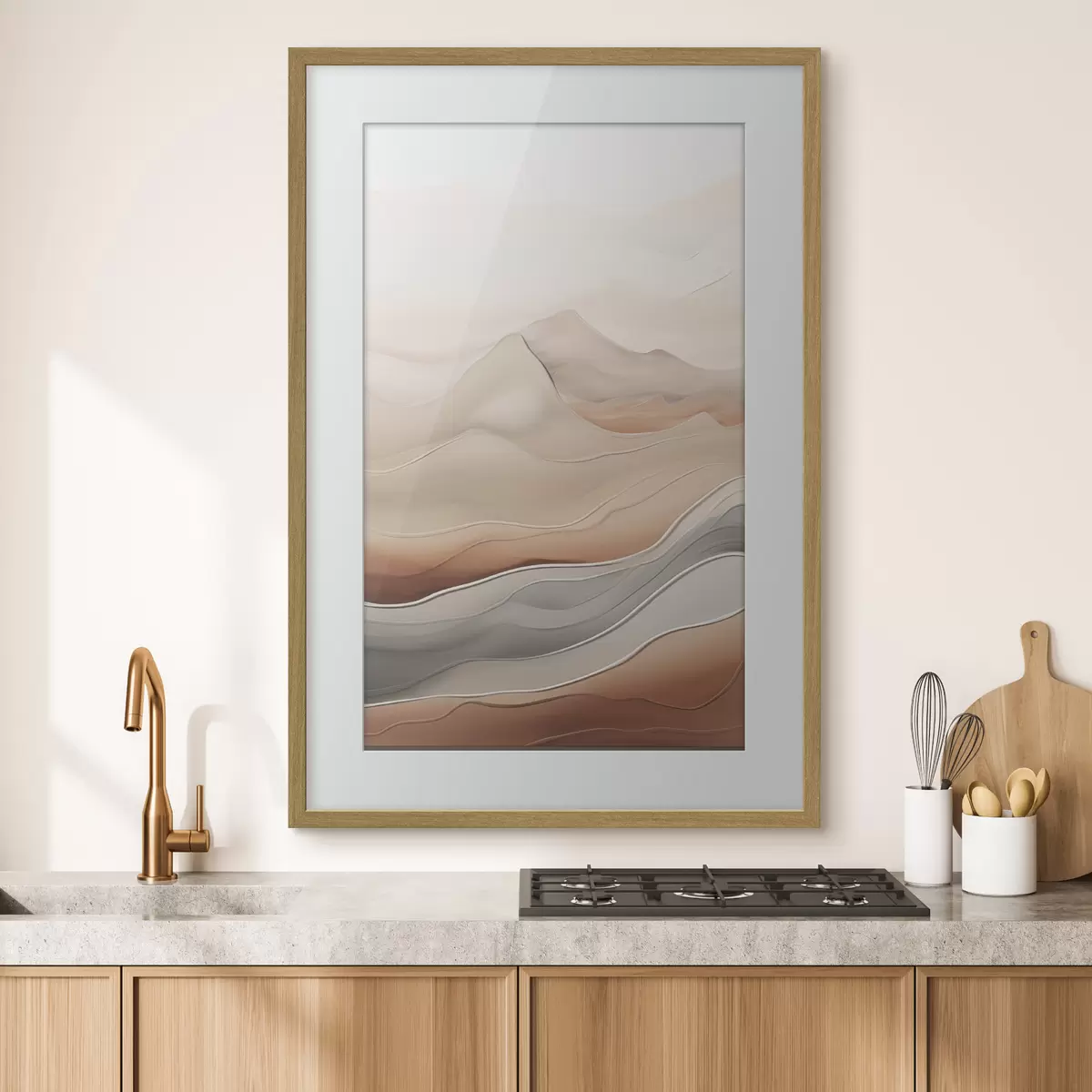 Poster Abstraction aérienne f49996