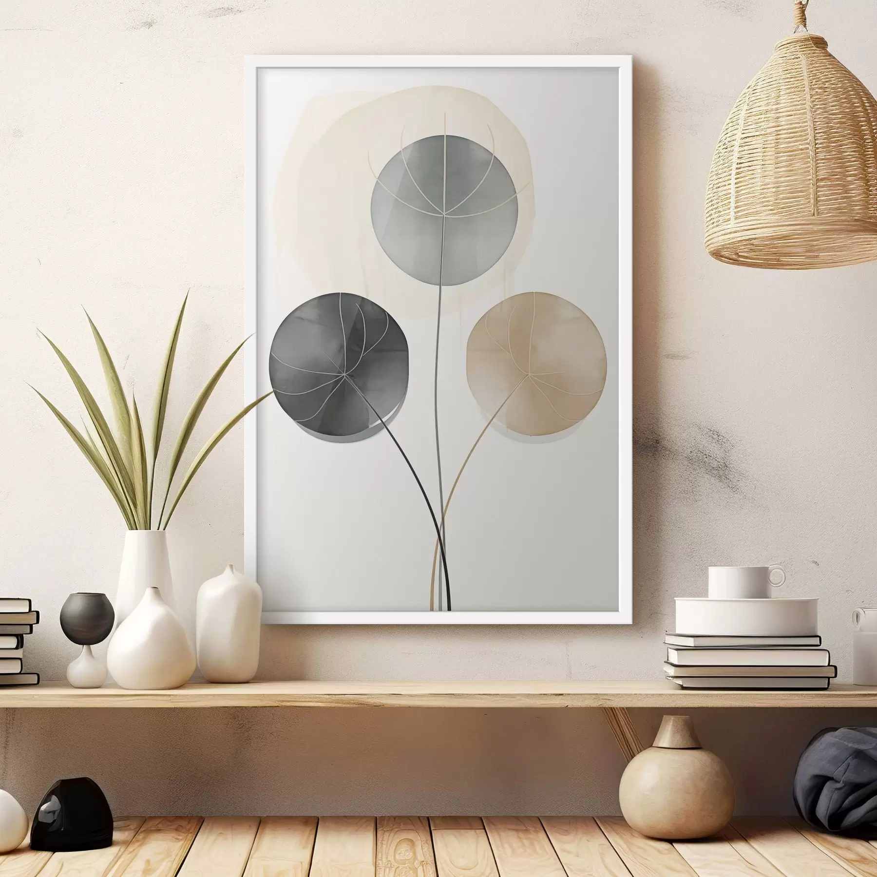 Papier peint Peinture aux tons clairs f49998