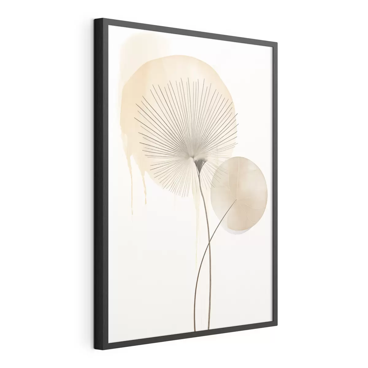 Poster Composition beige f49999