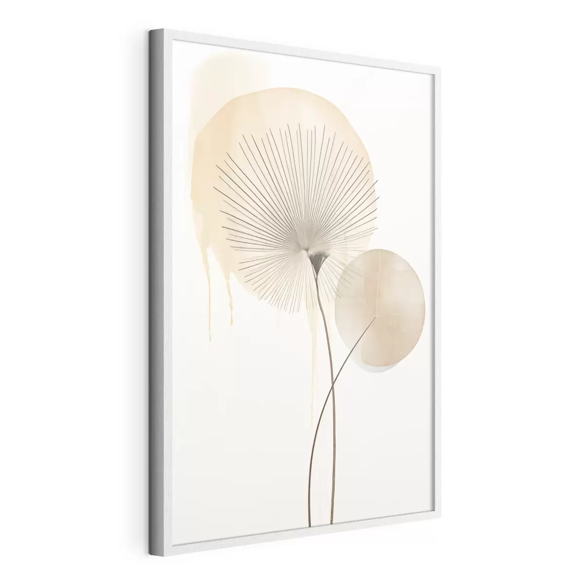 Poster Composition beige f49999