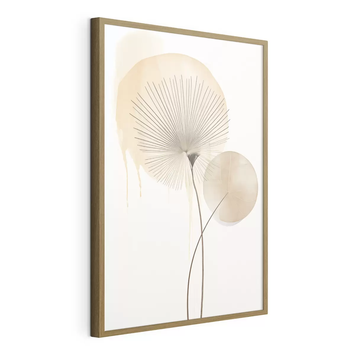 Poster Composition beige f49999