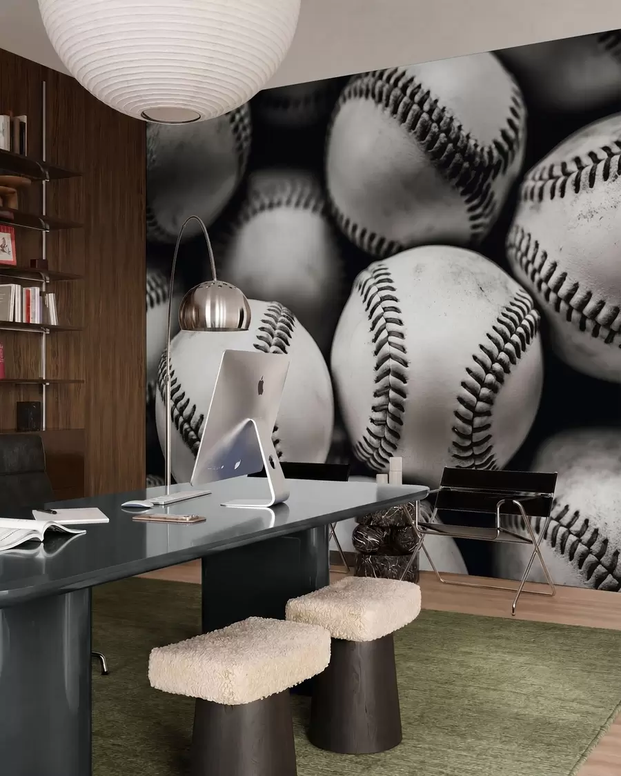 Papier peint Balles de baseball w09966