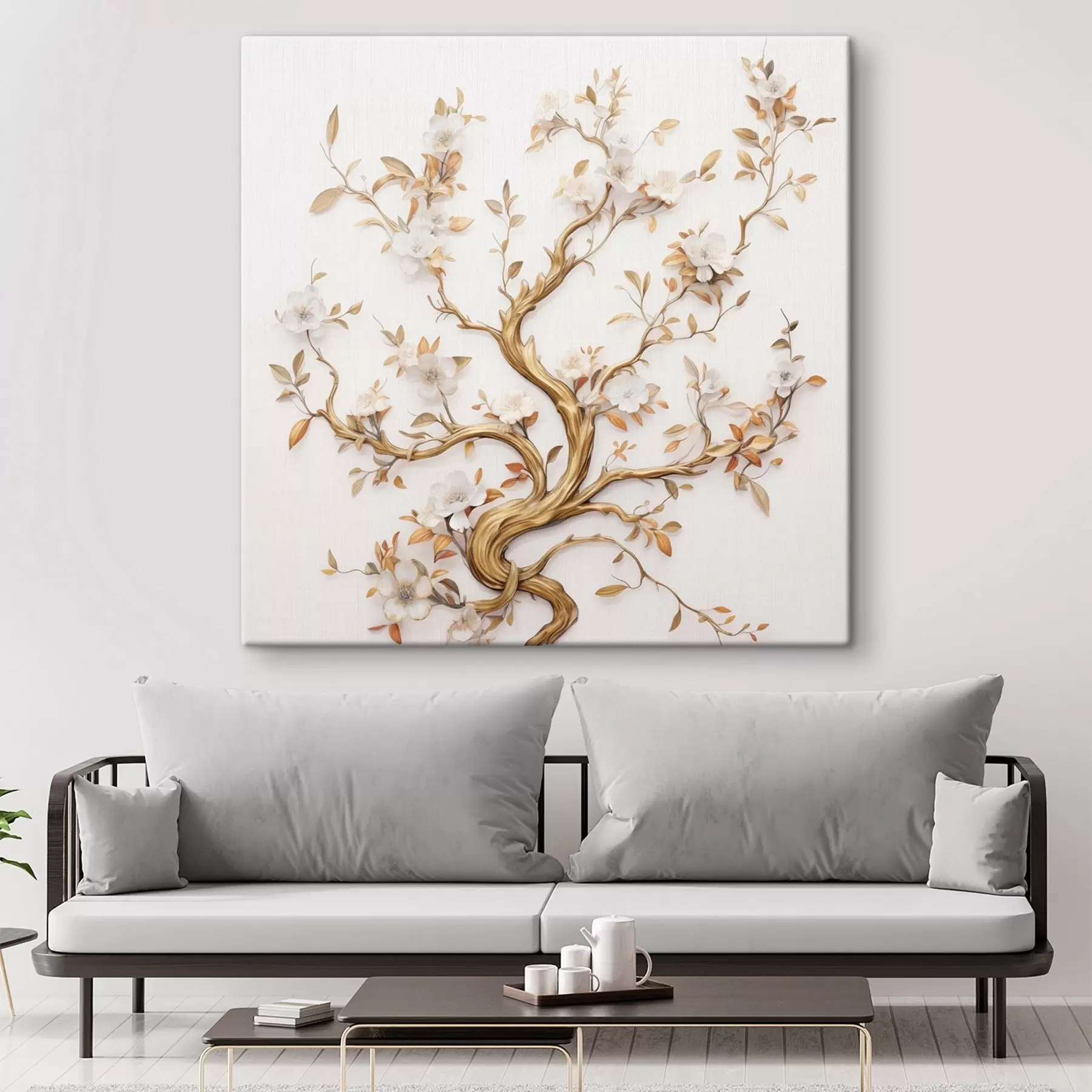 Tableau Arbre à fleurs s50020