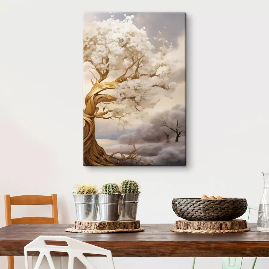 Tableau Un arbre dans les nuages s50030