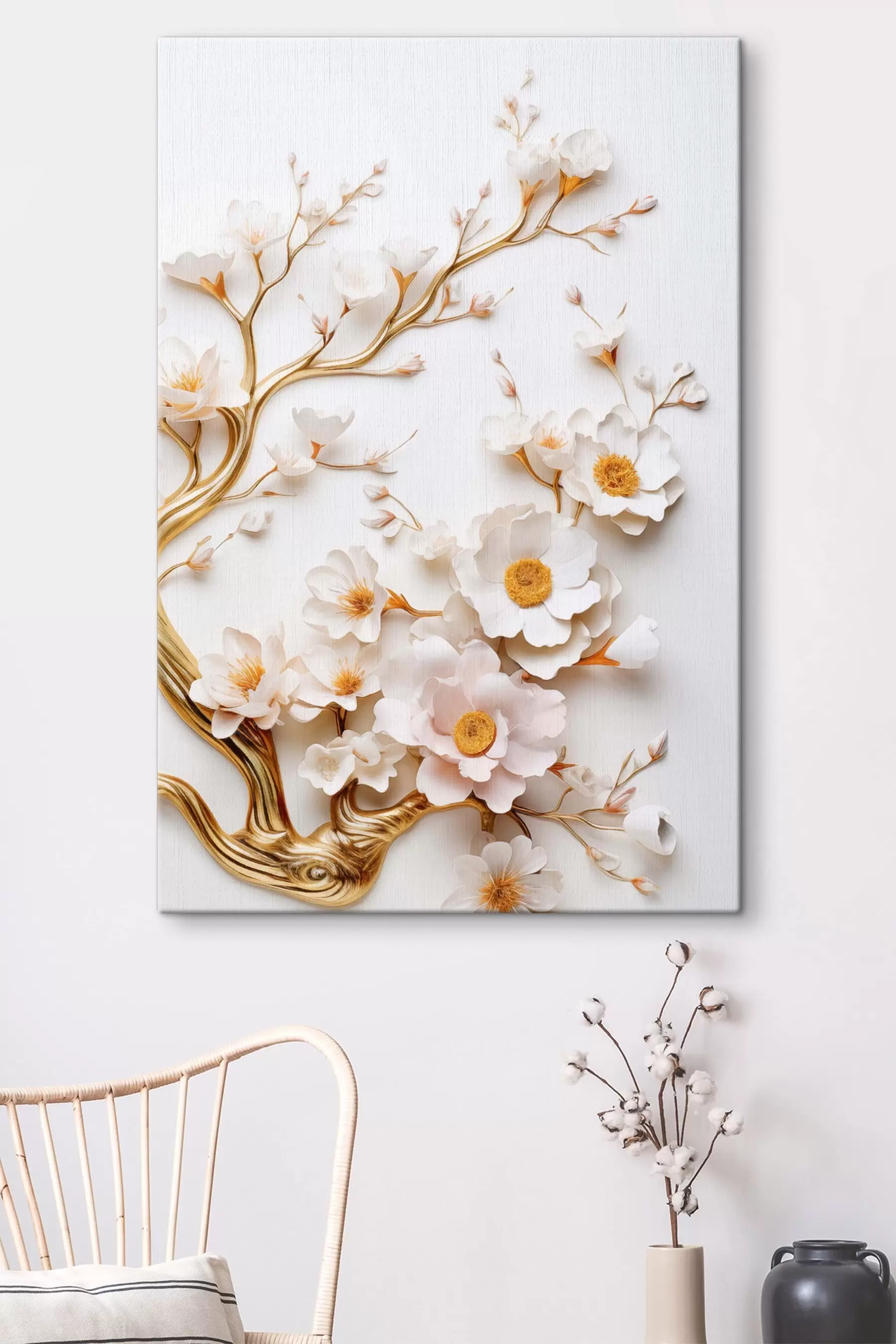 Tableau Magnolias blancs s50033