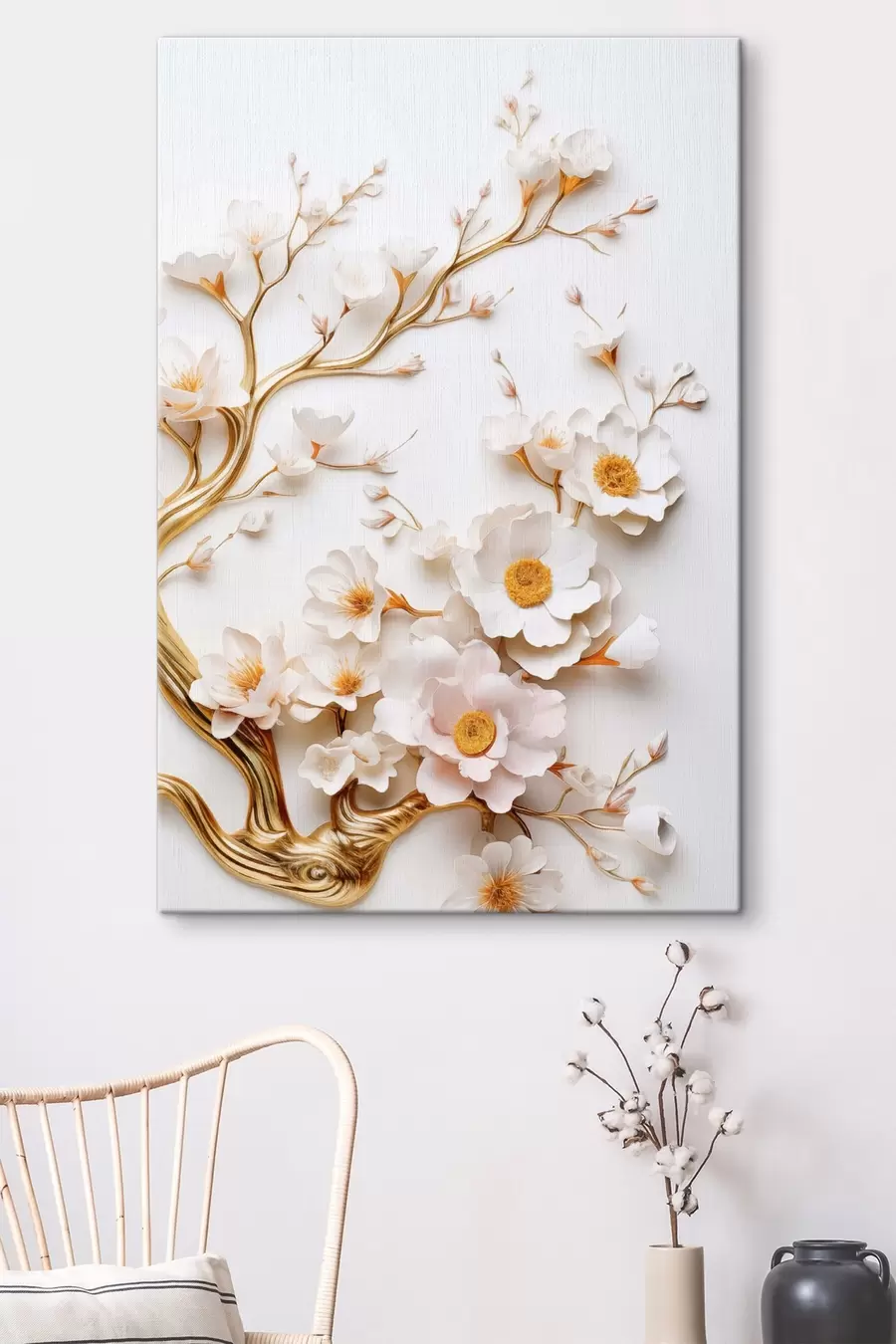 Tableau Magnolias blancs s50033