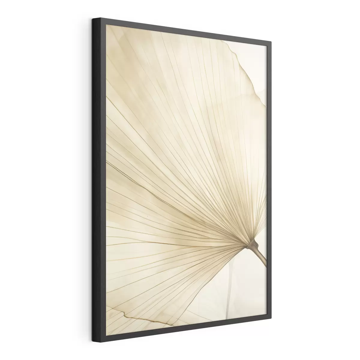 Poster Feuille de palmier claire f50021