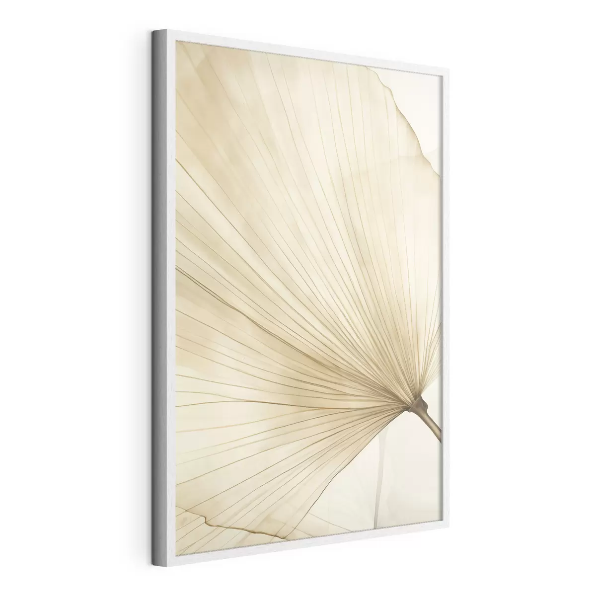 Poster Feuille de palmier claire f50021