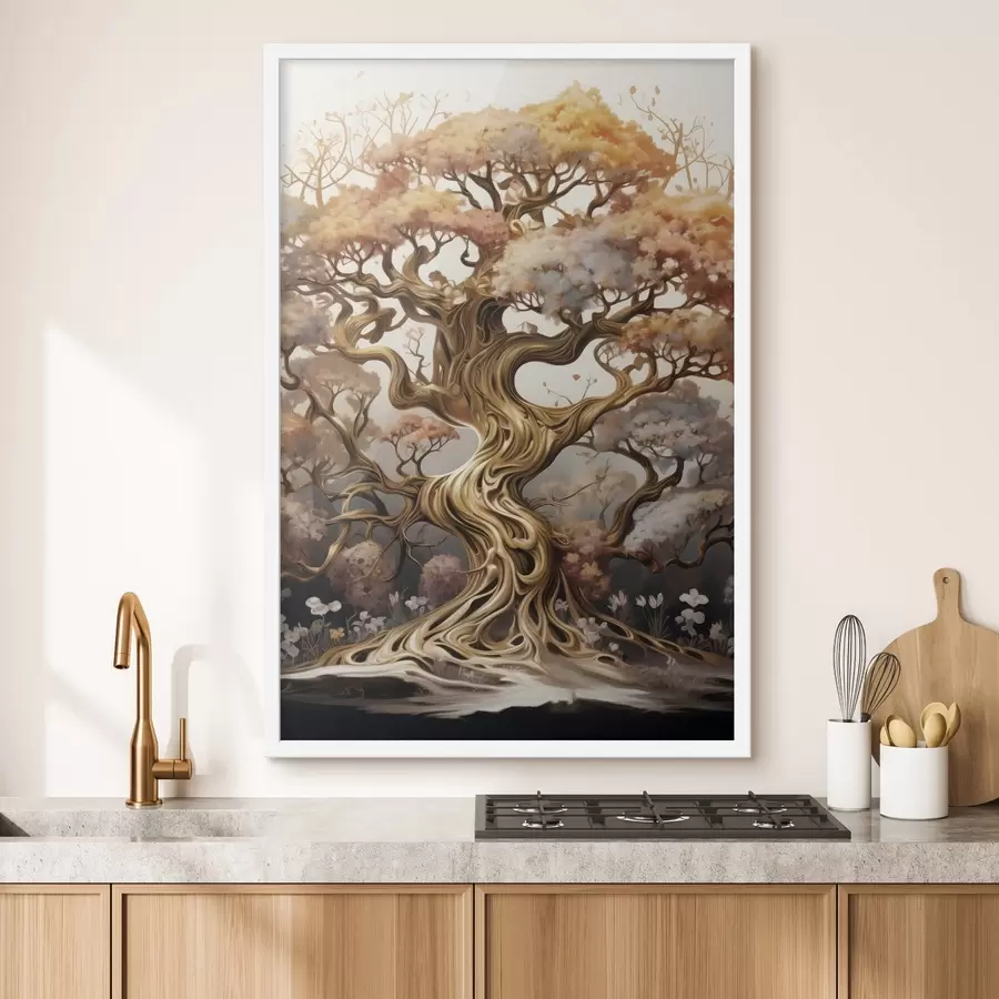 Papier peint Vieux arbre f50031