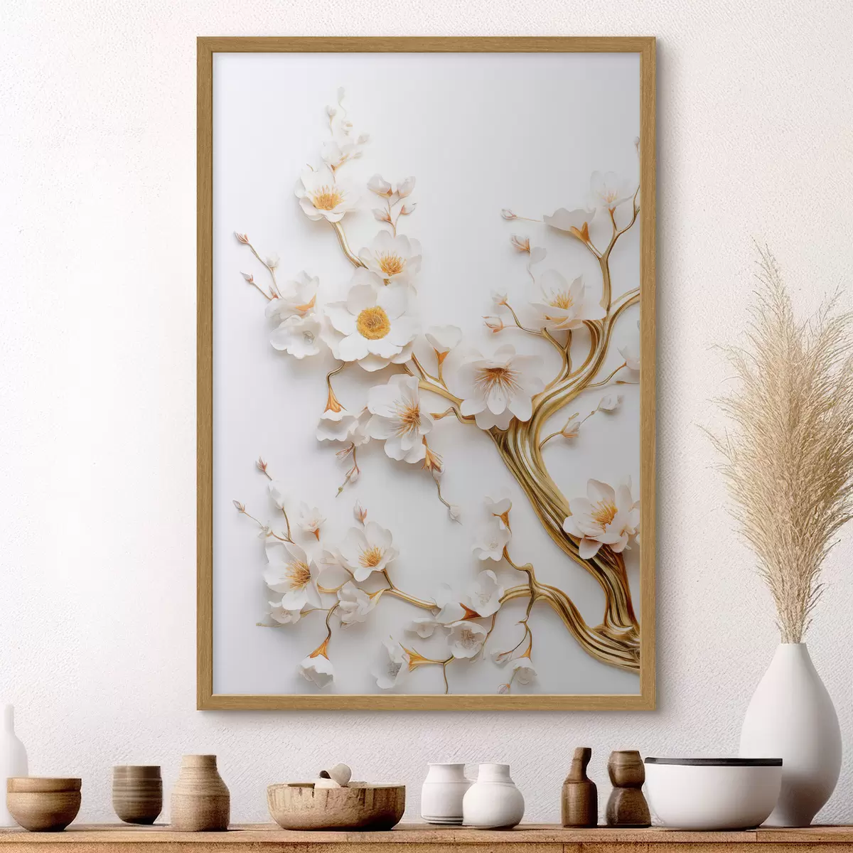 Poster Branche fleurie f50032