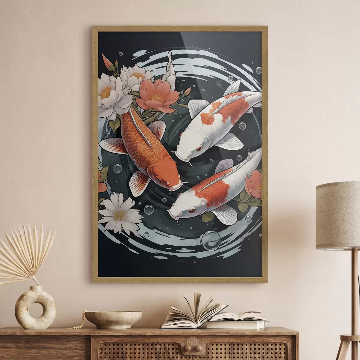 Poster Carpe koï f50035