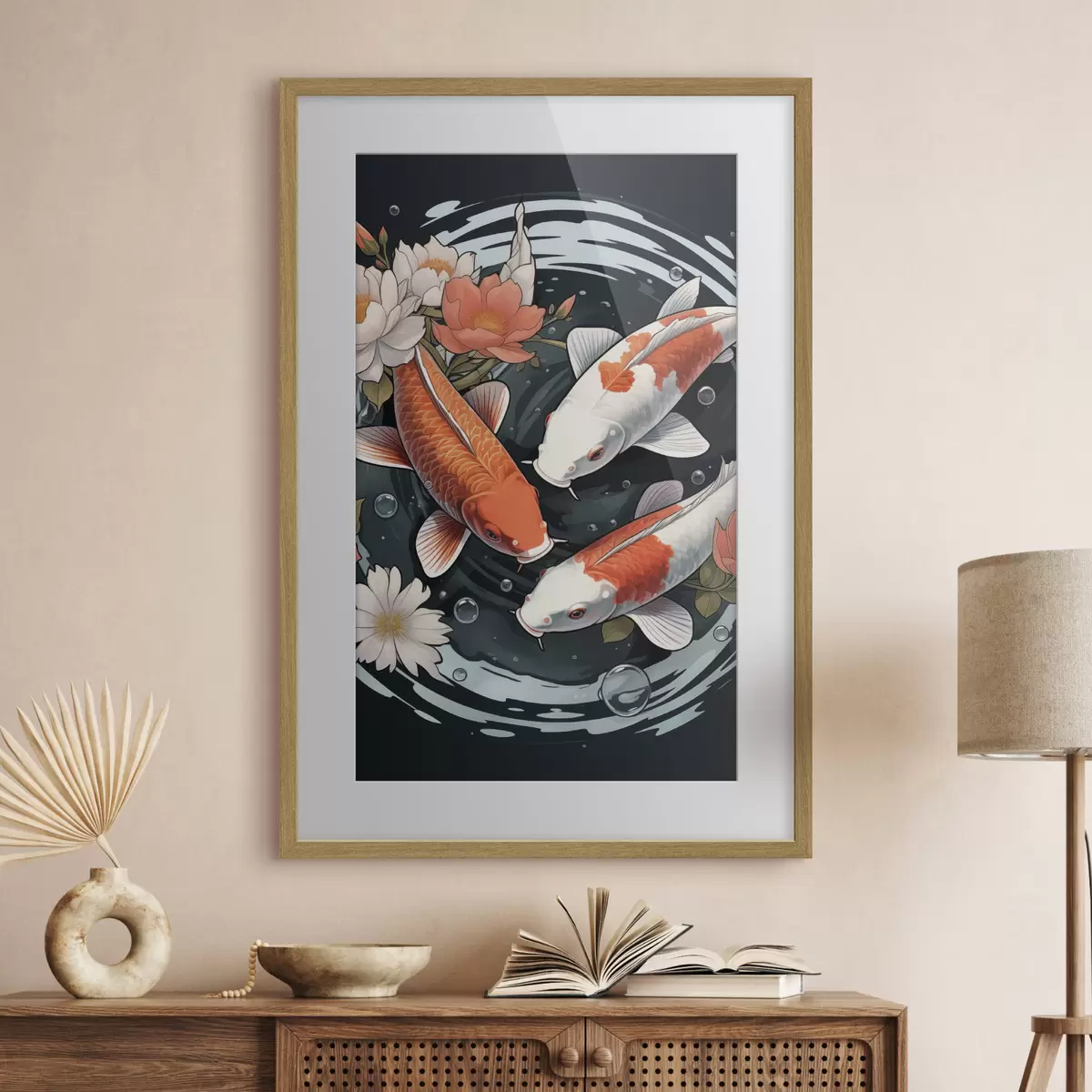 Poster Carpe koï f50035