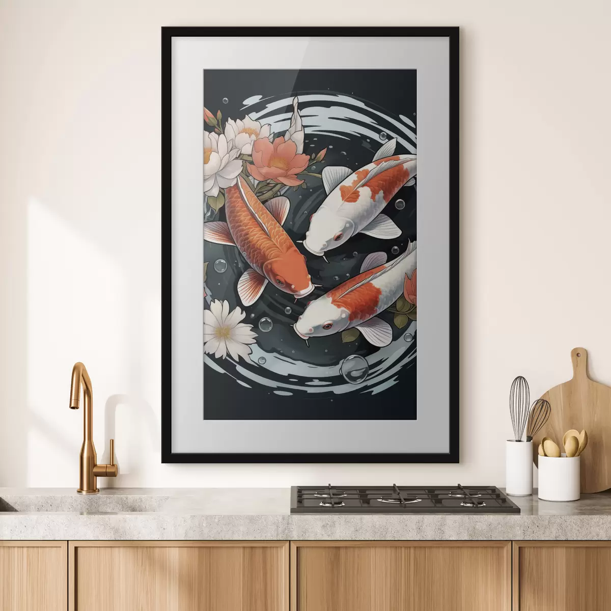 Poster Carpe koï f50035