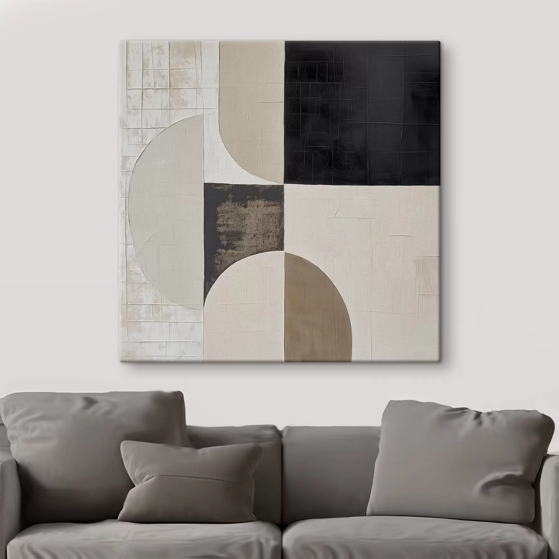 Tableau Abstraction géométrique s50043