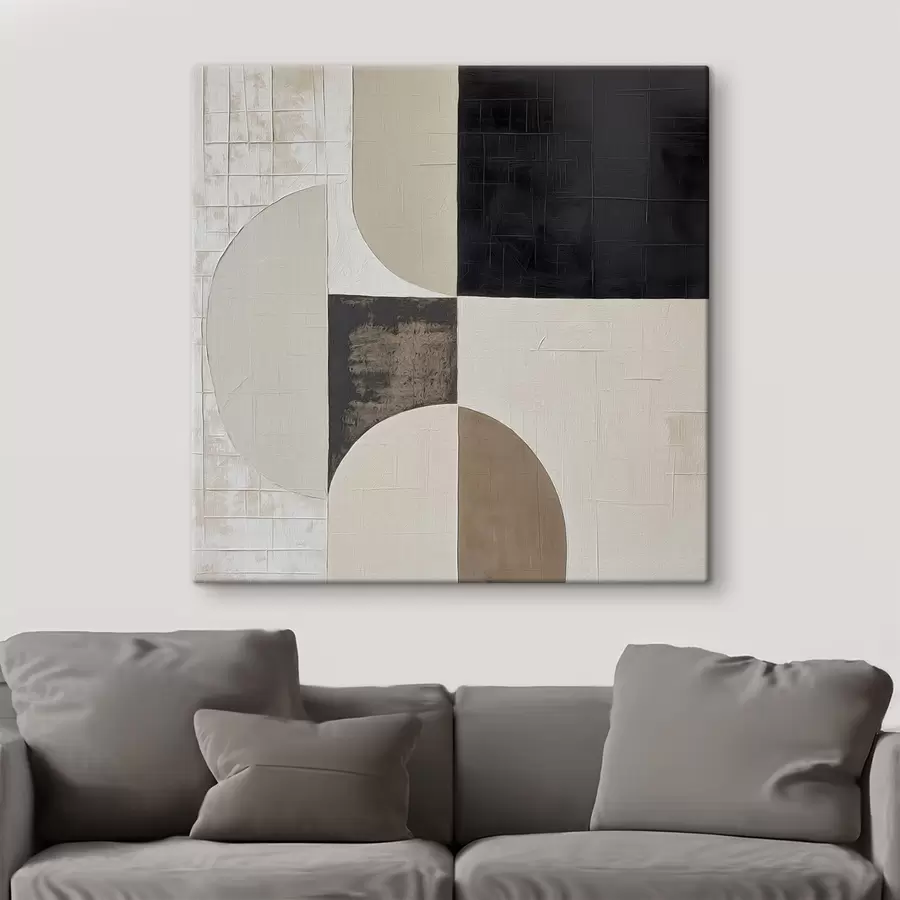 Tableau Abstraction géométrique s50043